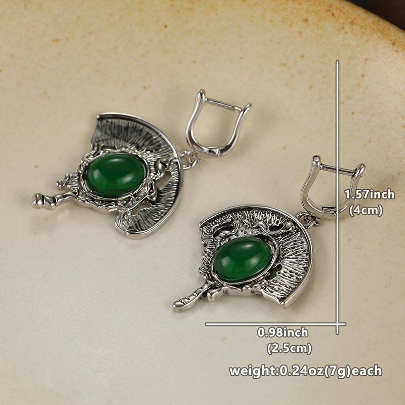 Bohemian Style Fan-Shaped Earrings